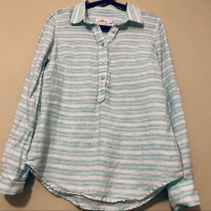 Vineyard Vines half button shirt